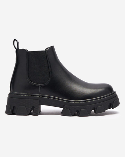 Черевики жіночі сліпони чорного кольору Inilco- Footwear