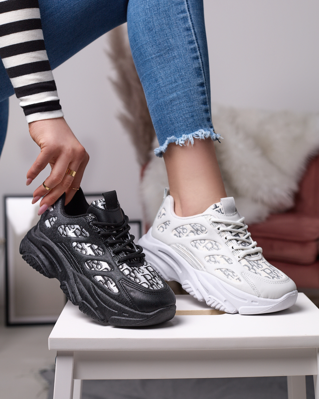 Hellgraue Damen Sportschuhe Sneakers Zefodas- Footwear