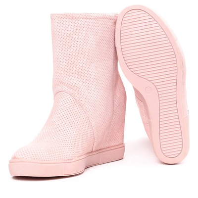 Pink Wedge Heels Genesis - Schuhe 1