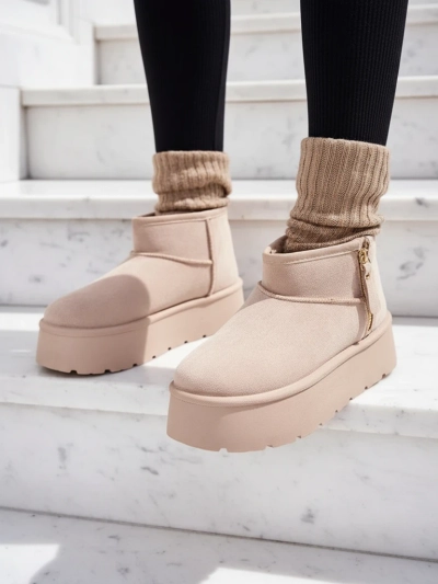 Royalfashion Damen Plateau-Schneestiefel a'la Delgadi