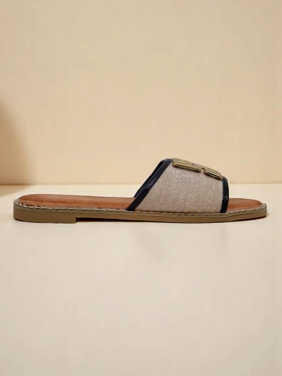 Royalfashion Damen-Slipper mit flacher Sohle Rorole