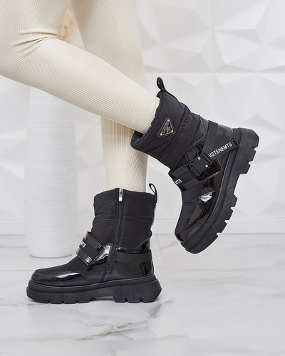 Royalfashion Damen Schneestiefel in schwarz Fiellar
