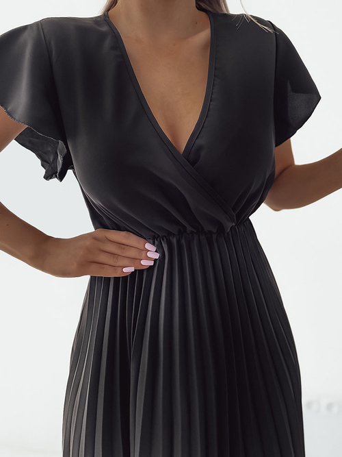 Жіноча плісирована сукня міді Royalfashion