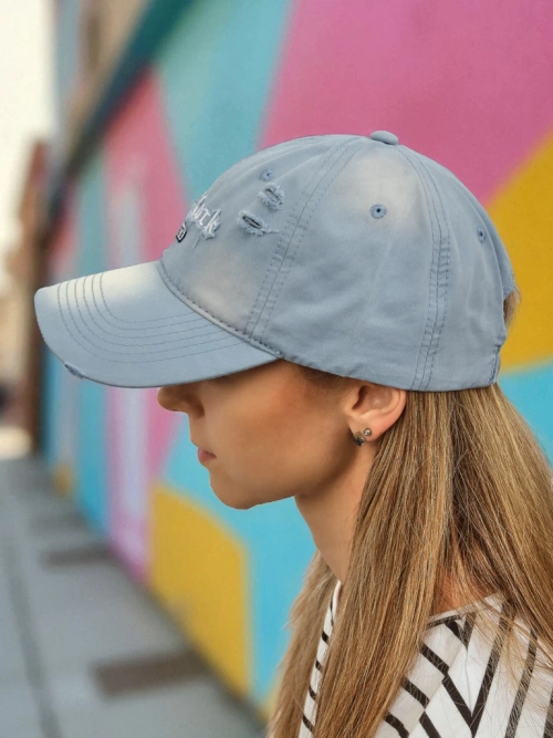 Royalfashion Кепка з козирком New York 1976 з потертостями