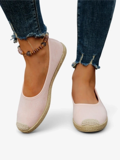 Royalfashion Damen-Eco-Suede-Espadrilles Aroles