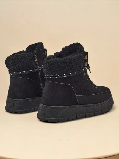 Royalfashion Damen Winterstiefel Bomion