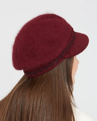 Royalfashion Damen-Baskenmütze mit Visier