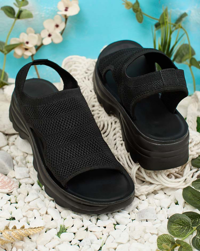 Royalfashion Damen Sandalen mit Schaft Viss