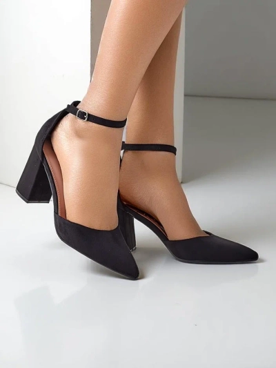 Royalfashion Damen-Eco-Suede-Pumps Caldeno
