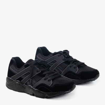 OUTLET Krasht schwarze Herren-Sportschuhe - Schuhe