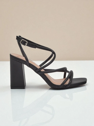 Royalfashion Damen Blockabsatz Sandalen Elysia
