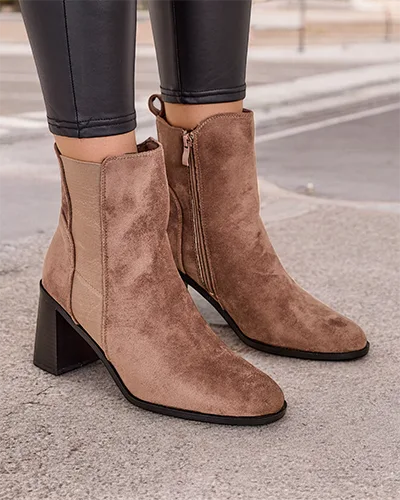 Royalfashion Damen Stiefeletten mit Absatz Enotto