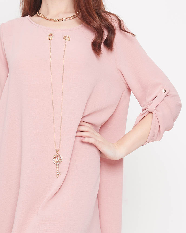 Hellrosa Damen-Minikleid Bekleidung