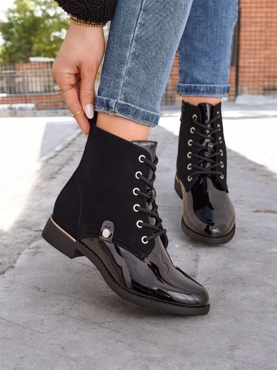 Royalfashion Damen Schnürstiefel Safalle