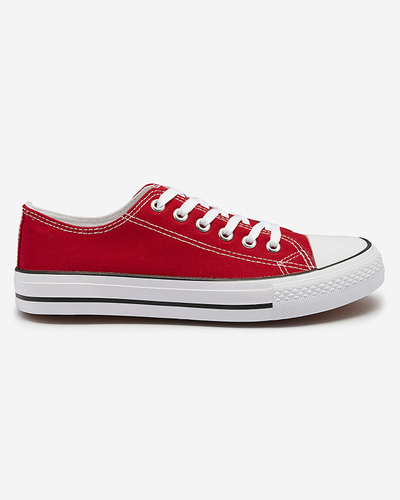 Rote klassische Damen-Schnürsneaker Ogisa - Schuhe