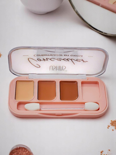 Mattierende Konturierpalette 3 Nuancen Cashmere Cocoa