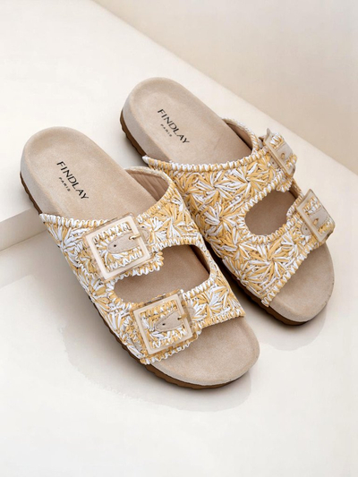 Royalfashion Damen-Sandalen mit Schnallen Samorra