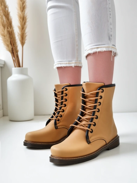 Royalfashion Damen Stiefeletten Frioze