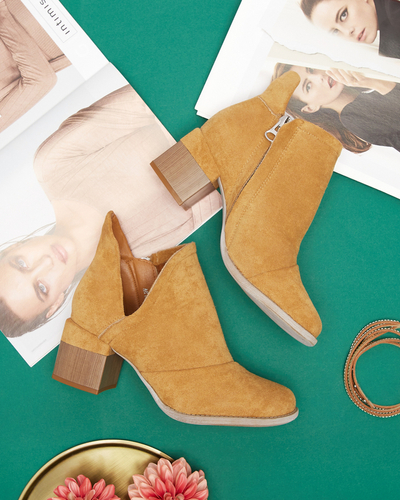 Camel Isolierte Damenstiefel am Karela-Pfosten - Schuhe