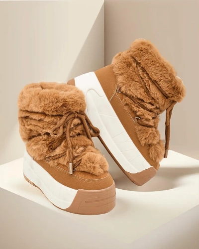 Royalfashion Damen Schneestiefel Rozuri