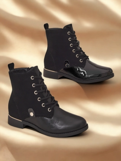 Royalfashion Damen Schnürstiefel Safalle