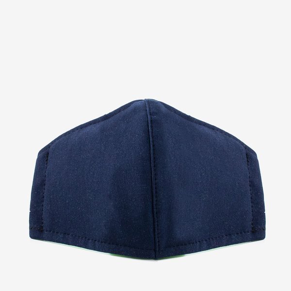 Темно-синя 3-х шарова маска для обличчя