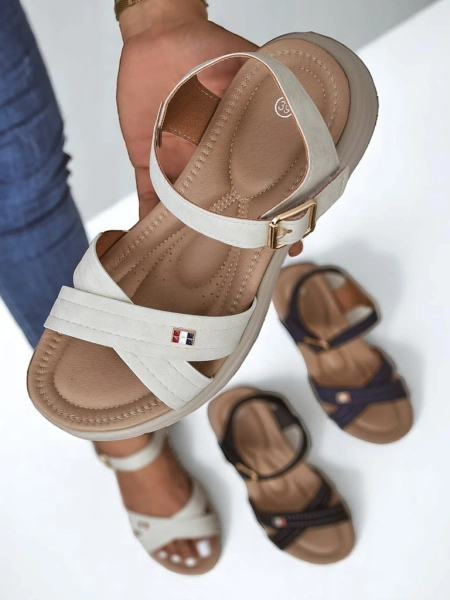 Royalfashion Damen Flache Sandalen Nirras