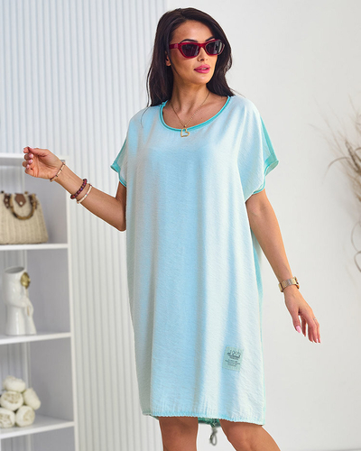 Royalfashion Oversize-Kleid aus Baumwolle
