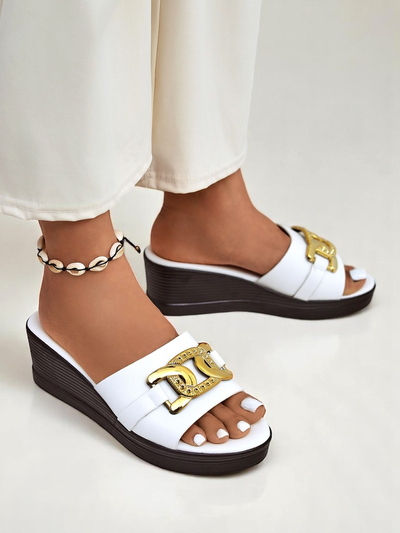 Royalfashion Damen Keilsandalen Nolia