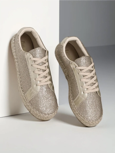 Royalfashion Damensneaker mit Glitzer Sercele