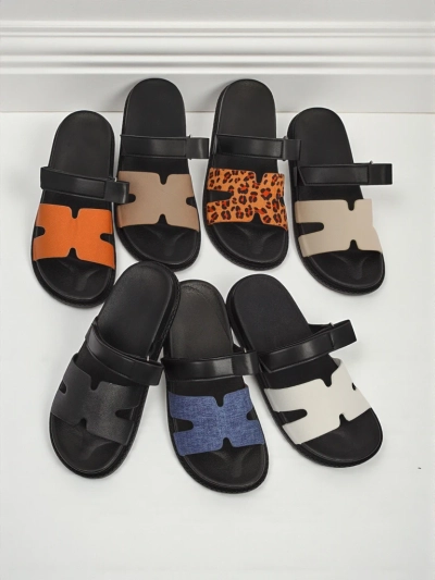 Royalfashion Damen Sandalen aus Öko-Leder FlexiComfi