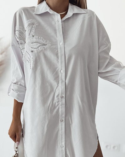 Royalfashion Damenhemd mit Aufnäher