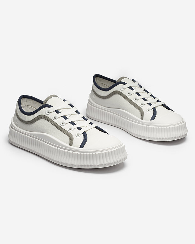 Damen Sneaker auf fester Sohle in weiß Dessica - Footwear