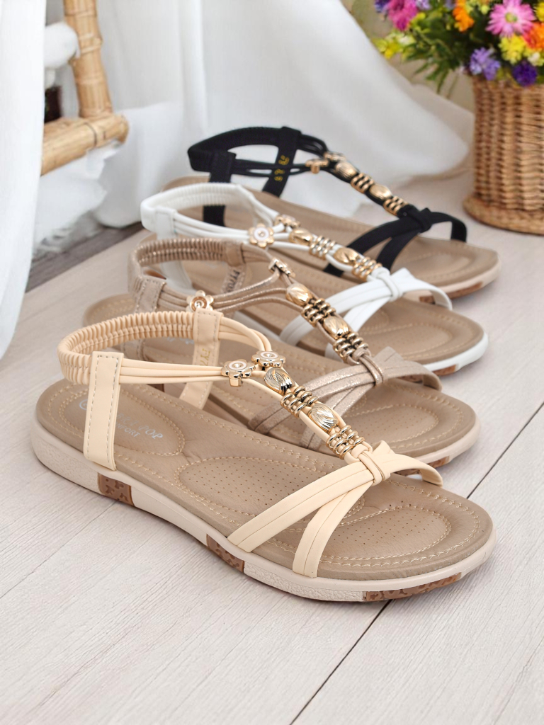 Royalfashion Damen verzierte Sandalen Veve
