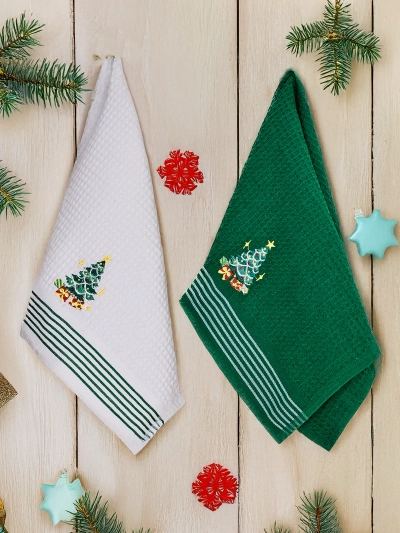 Royalfashion Ferienset aus Handtüchern Frohes neues Jahr