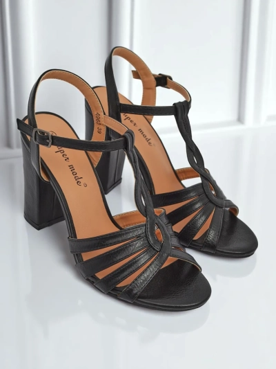 Royalfashion Damen-Sandalen mit Blockabsatz Daffi Elegance