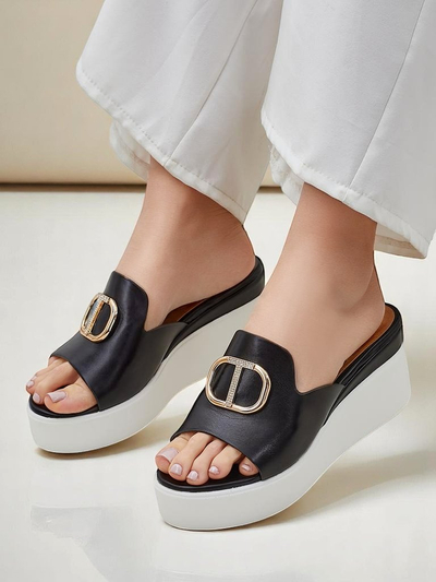 Royalfashion Damen-Wedgesandalen Daffin