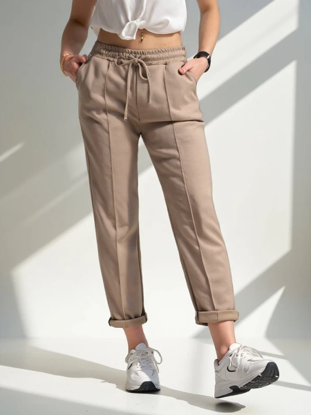 Royalfashion Прямі жіночі штани з віскози