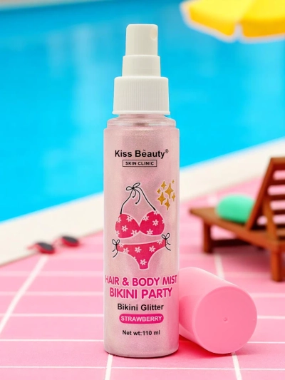 Summer Spray – Flüssiger Highlighter für Haare und Körper Erdbeere