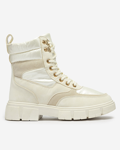 Cream Damen isolierte Trapper-Stiefel Kasemi- Footwear