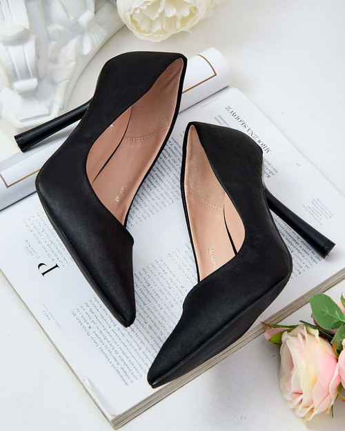 Жіночі туфлі-човники Royalfashion a'la satin Setraes