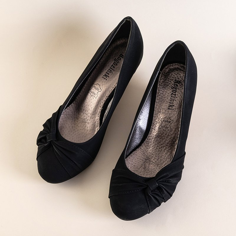 Schwarze Nicolas Keilabsätze für Damen - Schuhe