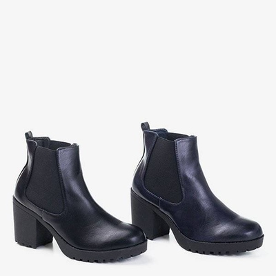 Schwarze Vireek-Stiefeletten für Damen - Schuhe
