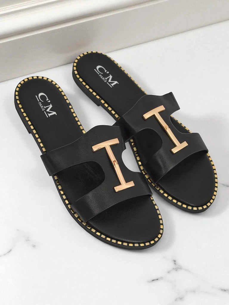 Royalfashion Damen-Sandalen flach Maya Louise