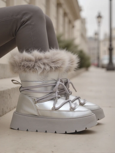 Royalfashion Damen Schneestiefel Melioz