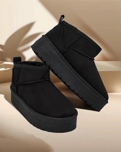 Royalfashion Kurze Damen Schneestiefel Komano