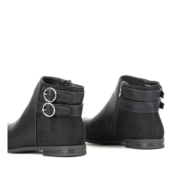 Insulated Jodhpur boots in black Nadette - Footwear