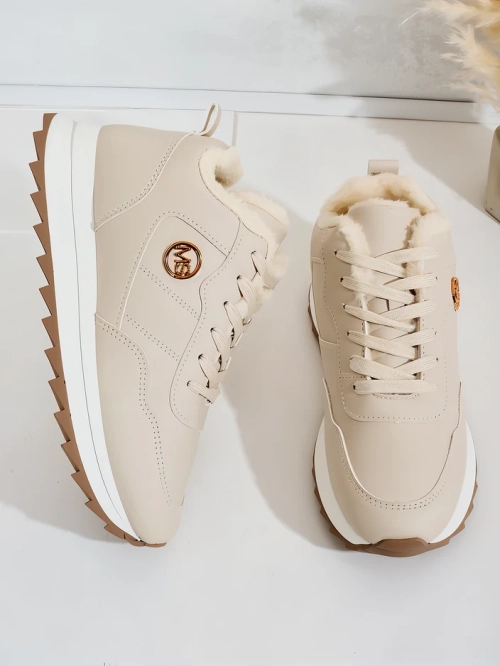 Royalfashion Утеплені жіночі кросівки з хутром Casot