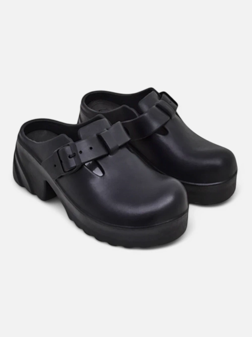 Royalfashion жіночі гумові сандалі на підборах Voxones