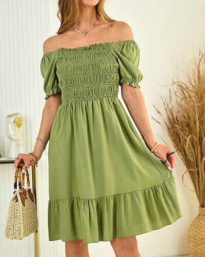 Жіноча бавовняна міні-сукня Royalfashion